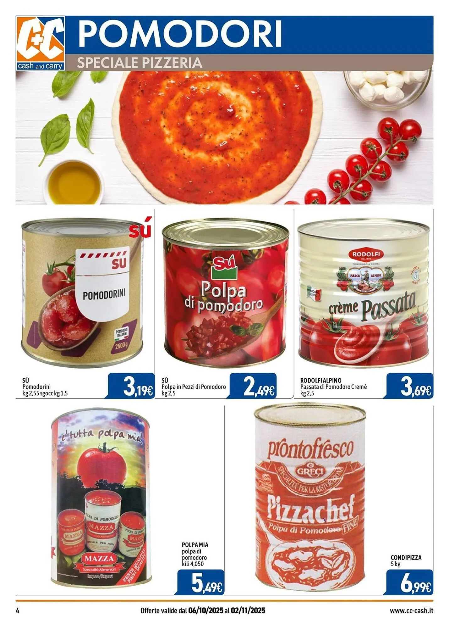 Volantino C+C Italmarket da 6 ottobre a 2 novembre di 2025 - Pagina del volantino 4