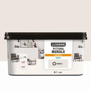 Pittura per interni lavabile, LUXENS Opaca beige paper 5 opaco, 4 L