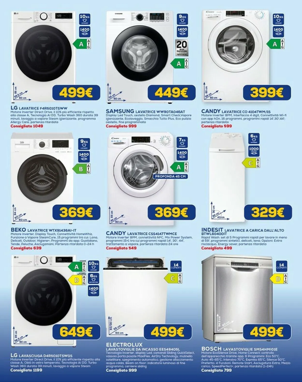 Euronics - Corso Umberto, 95, 07012, Bonorva (SS) Volantino attuale da 28 settembre a 11 ottobre di 2023 - Pagina del volantino 15