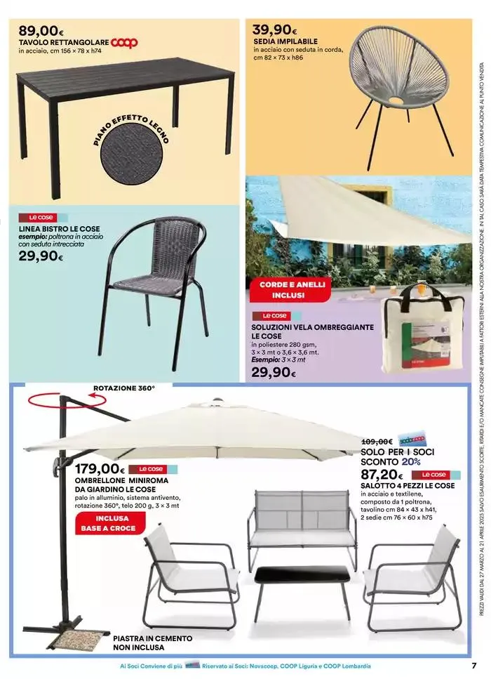 Catalogo Primavera da 27 marzo a 21 aprile di 2025 - Pagina del volantino 7