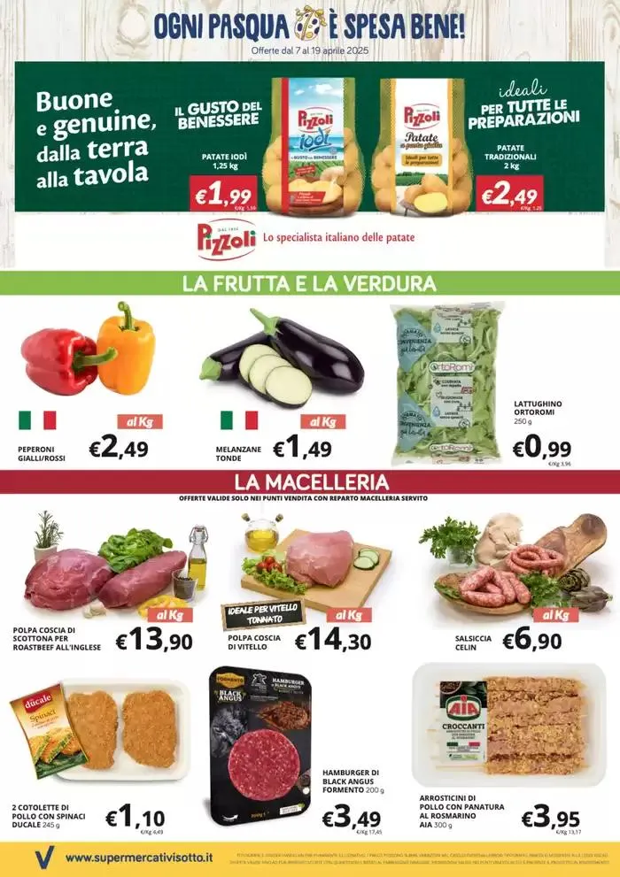 Ogni pasqua e spesa bene! da 7 aprile a 19 aprile di 2025 - Pagina del volantino 2