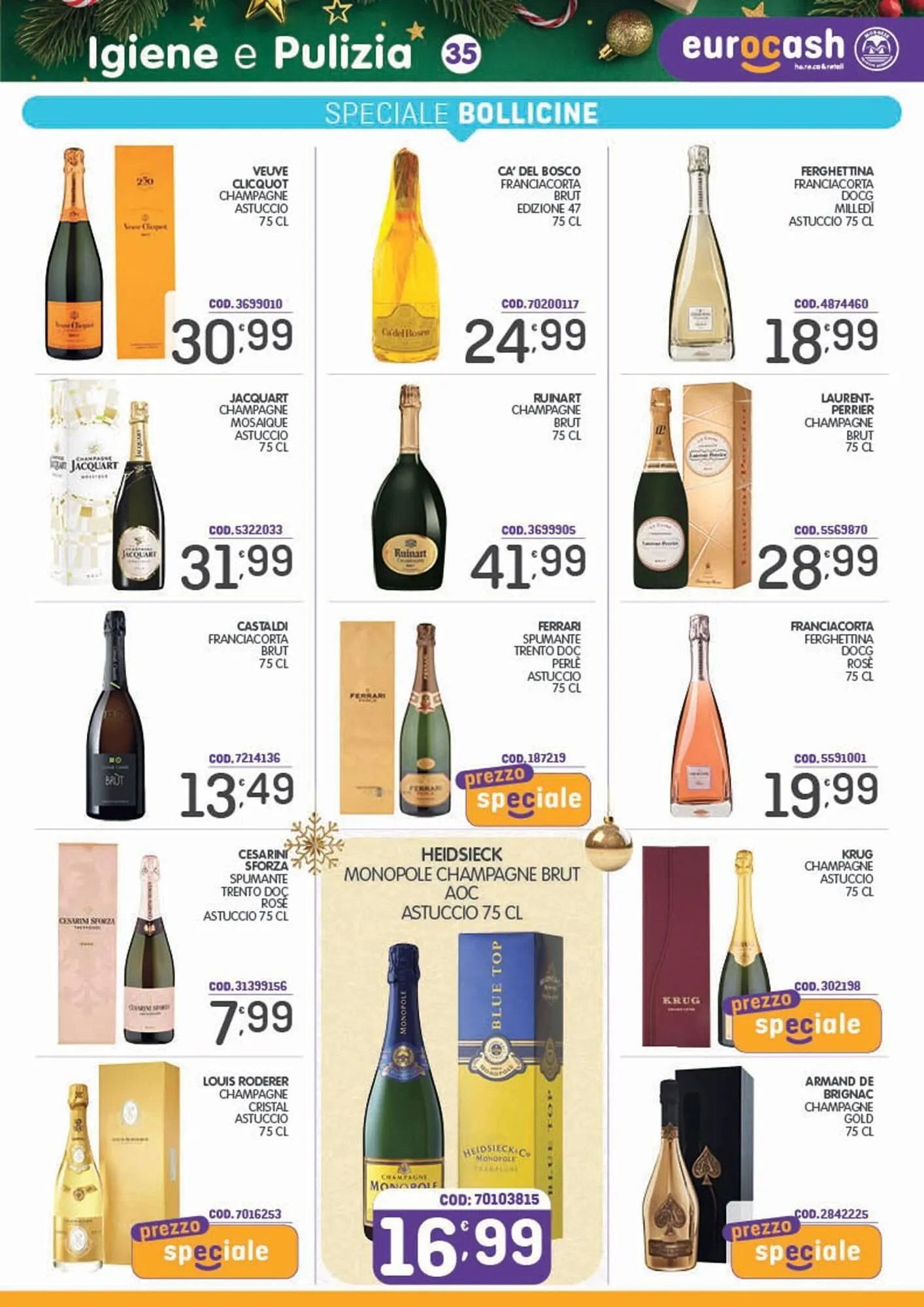 Volantino Eurocash da 8 dicembre a 24 dicembre di 2025 - Pagina del volantino 35