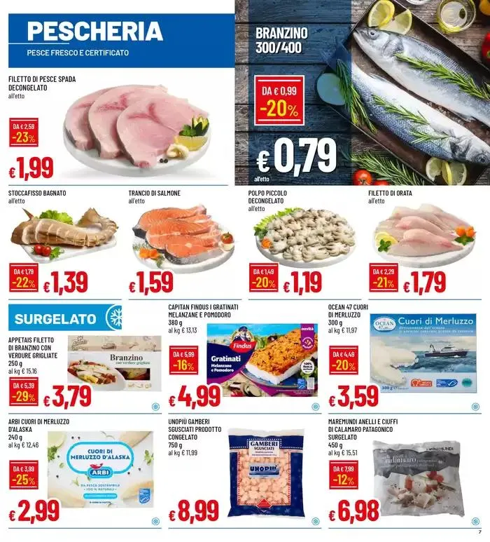 Grandi marche a piccoli prezzi da 9 gennaio a 22 gennaio di 2025 - Pagina del volantino 7