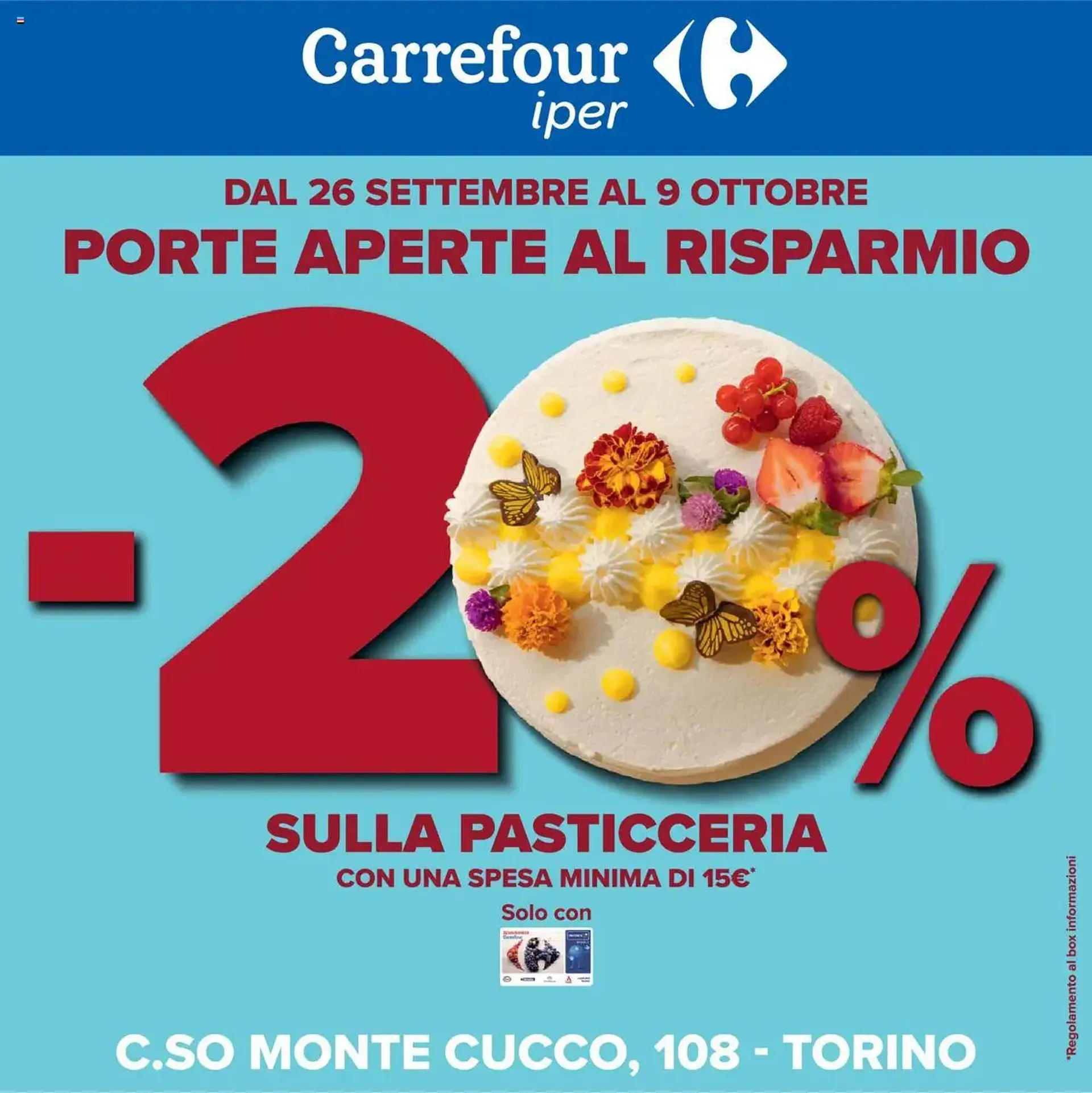 Volantino Carrefour Iper da 26 settembre a 9 ottobre di 2025 - Pagina del volantino 1