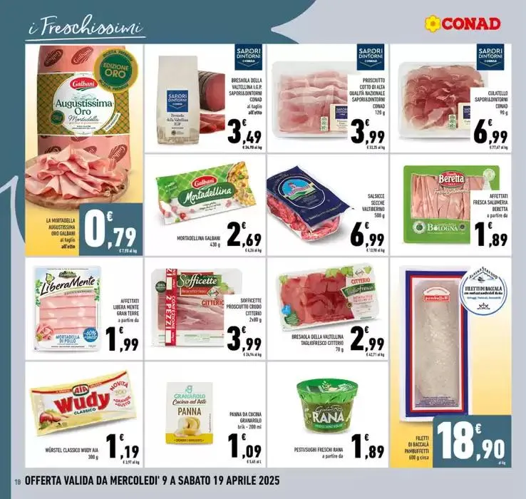 Buona Pasqua da 9 aprile a 19 aprile di 2025 - Pagina del volantino 18