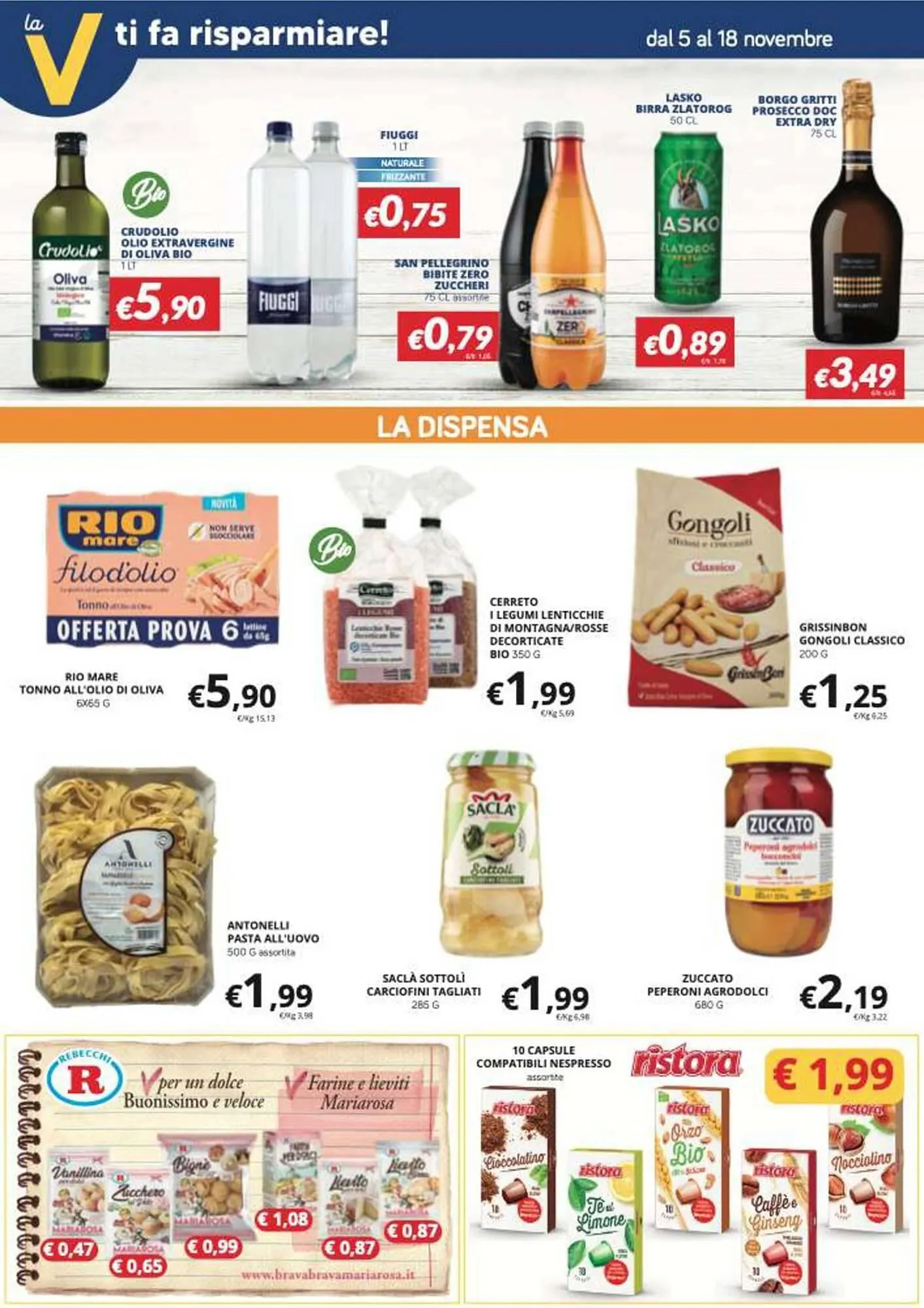 Volantino Supermercati Visotto da 5 novembre a 16 novembre di 2025 - Pagina del volantino 6