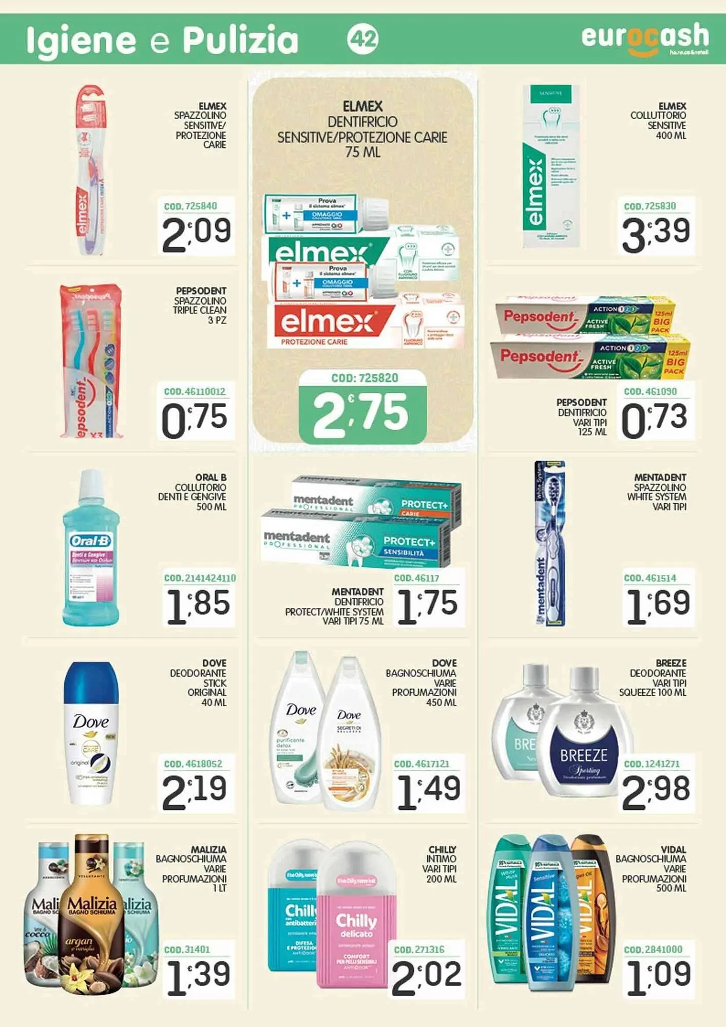 Volantino Eurocash da 16 marzo a 5 aprile di 2026 - Pagina del volantino 42