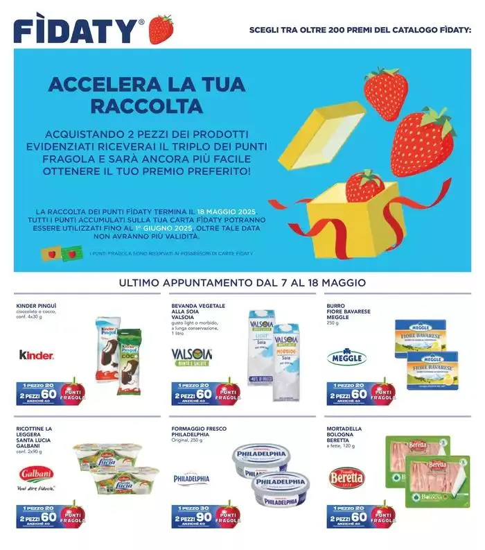 Triplica i Punti Fragola da 7 maggio a 18 maggio di 2025 - Pagina del volantino 1