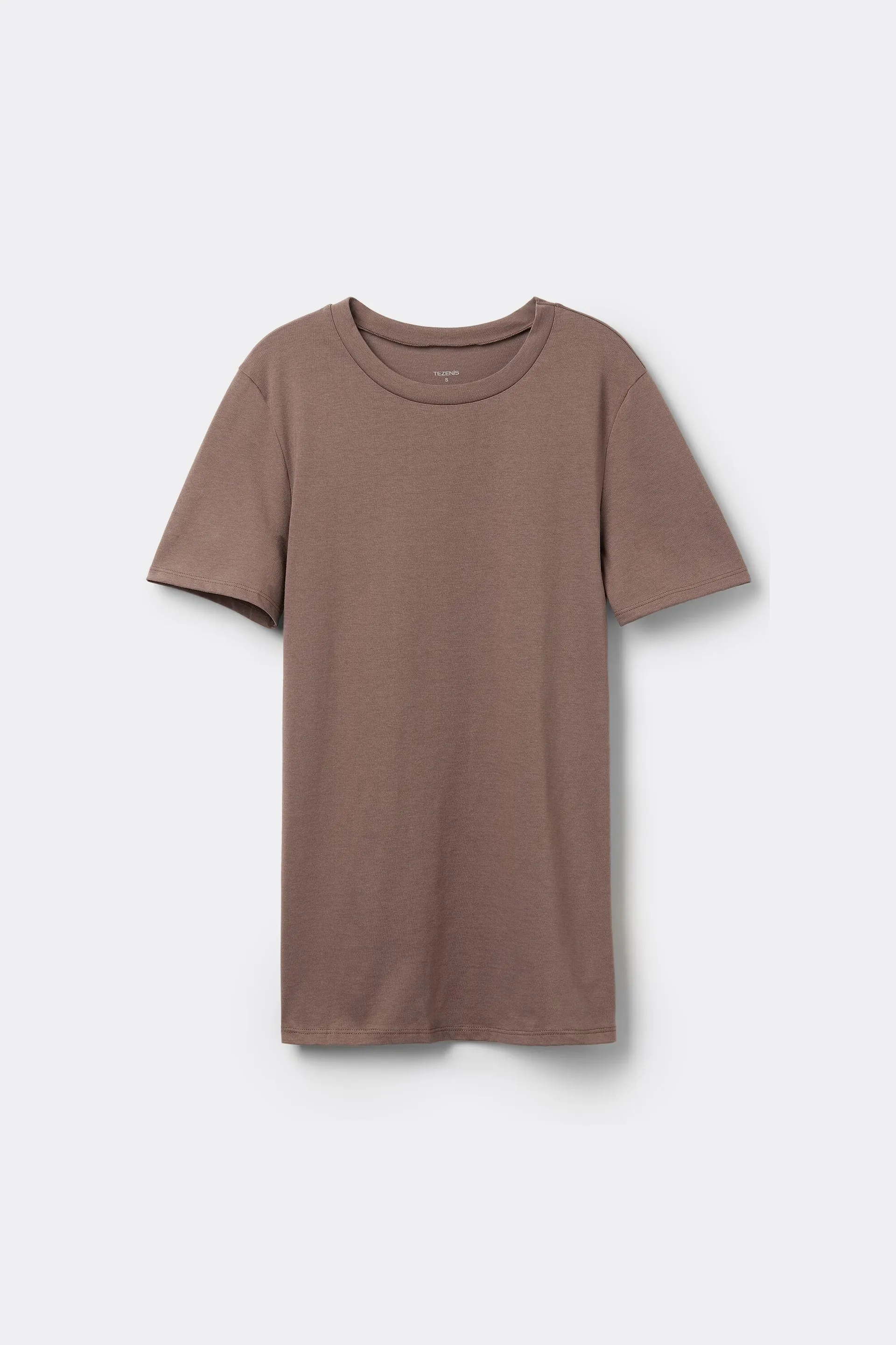 T-shirt Basic Girocollo in Cotone