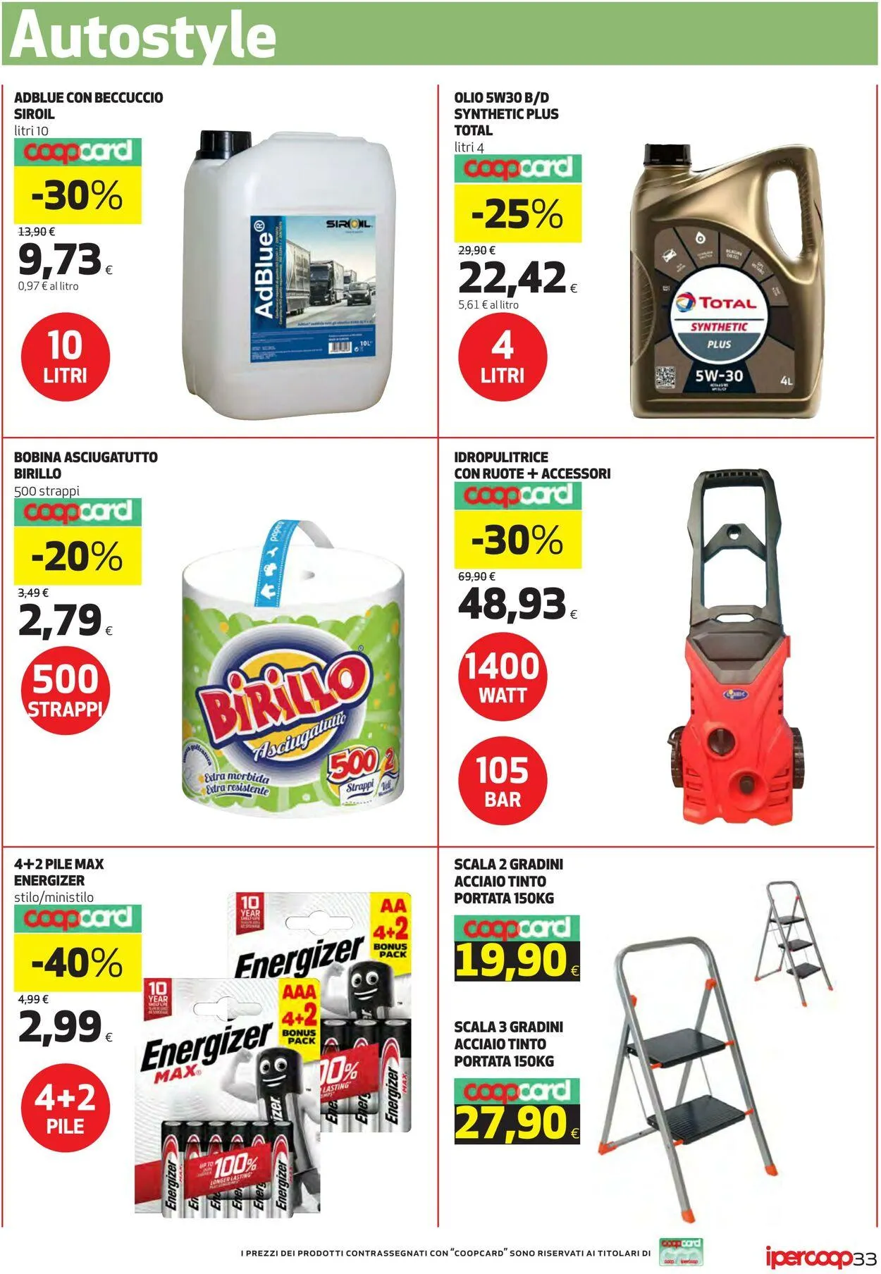 Coop Volantino attuale da 4 luglio a 15 luglio di 2025 - Pagina del volantino 33