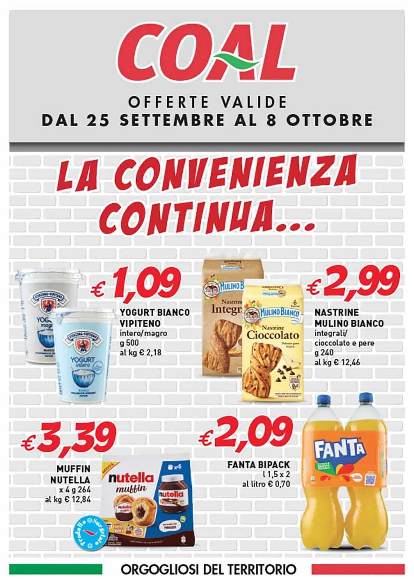 Volantino Coal da 25 settembre a 8 ottobre di 2025 - Pagina del volantino 1