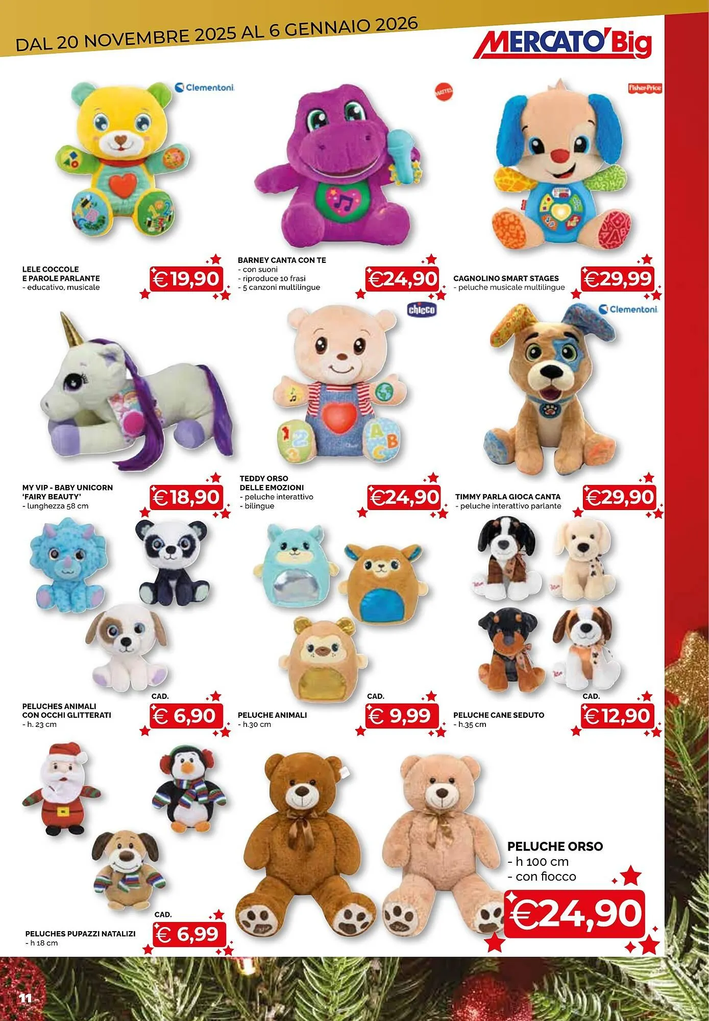 Volantino Mercatò Big da 20 novembre a 6 gennaio di 2026 - Pagina del volantino 11