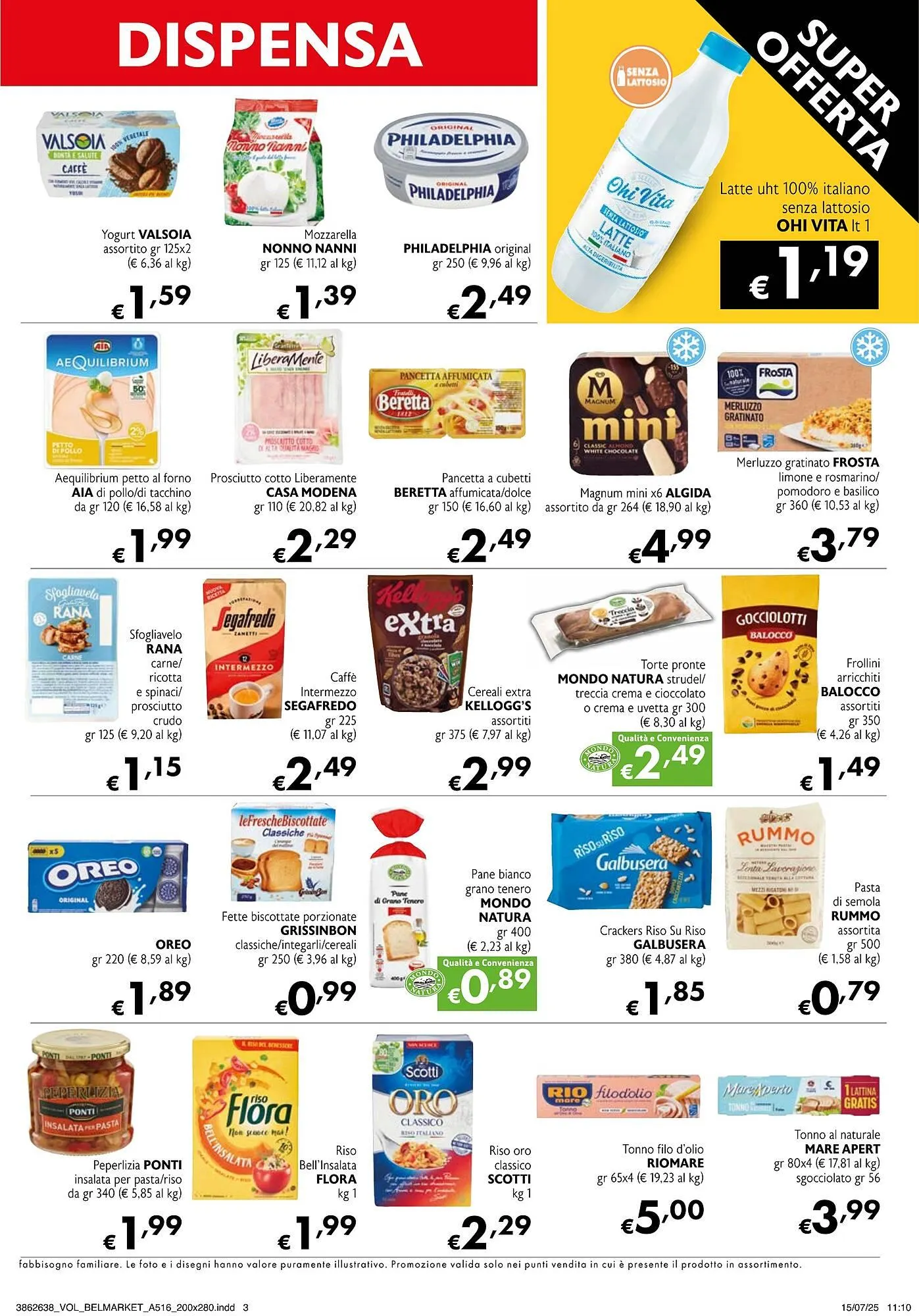 Volantino Belmarket da 31 luglio a 13 agosto di 2025 - Pagina del volantino 3