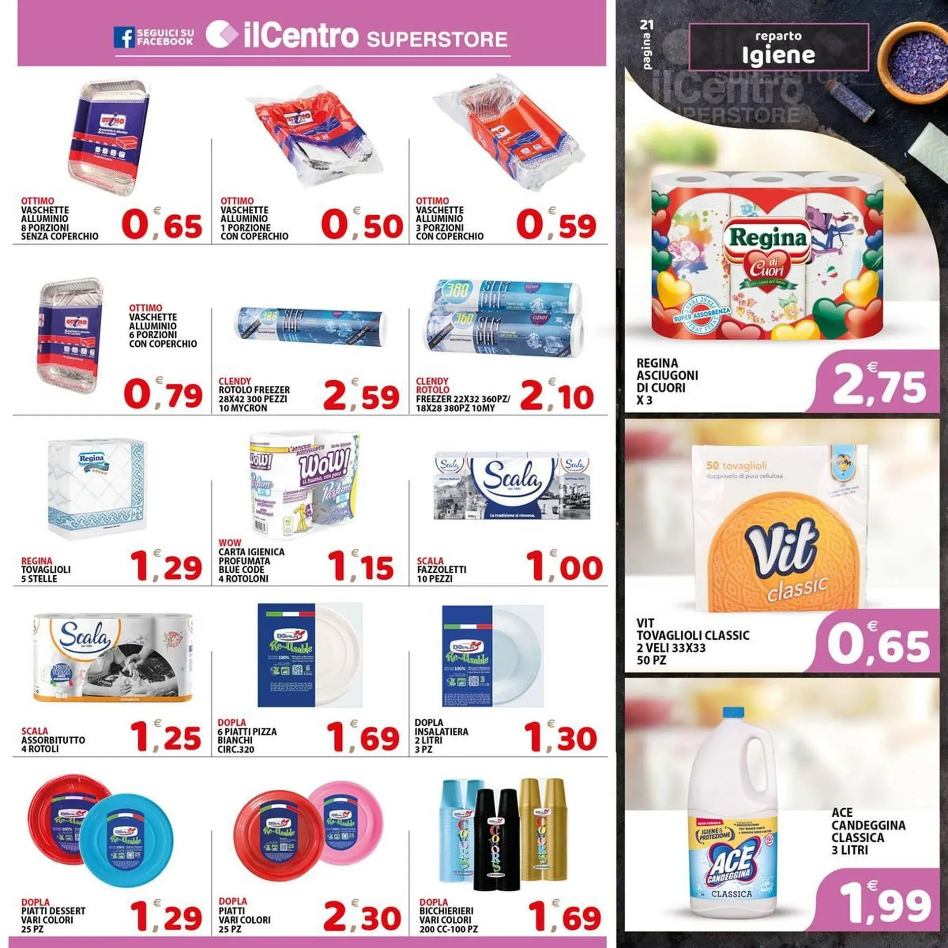 Volantino Il Centro Superstore da 2 maggio a 13 maggio di 2025 - Pagina del volantino 21