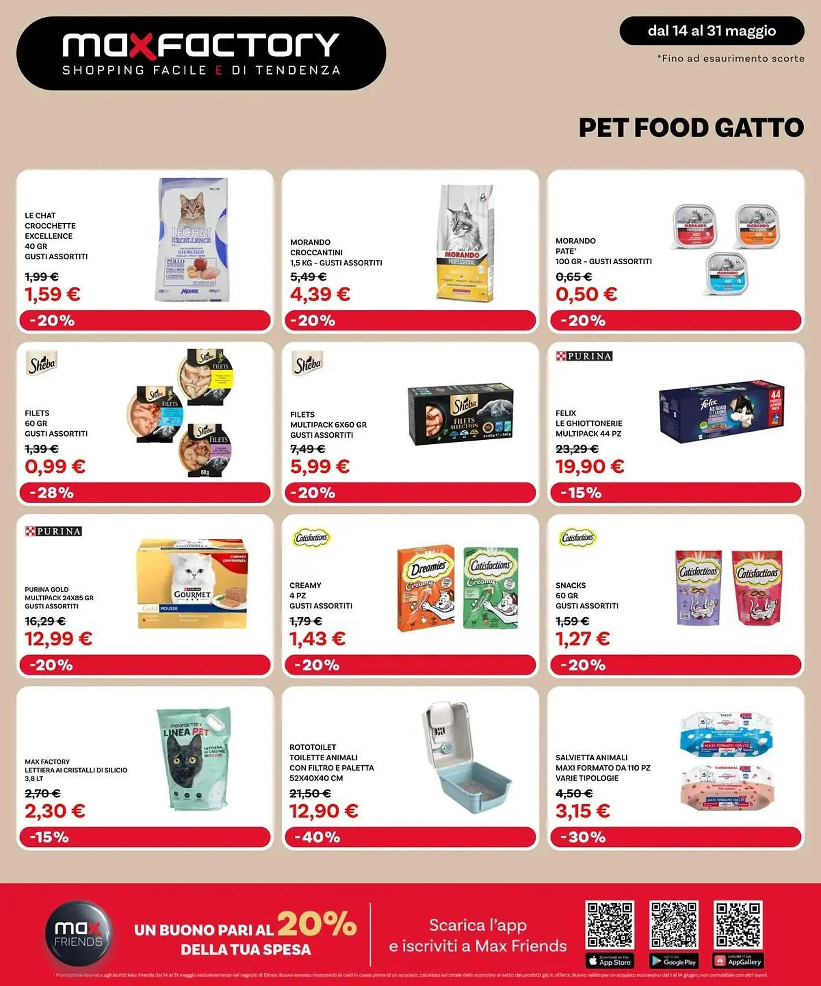 Volantino Max Factory da 11 maggio a 31 maggio di 2026 - Pagina del volantino 21
