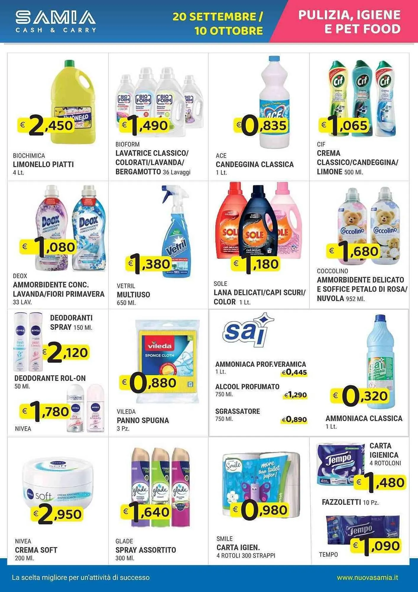 Volantino Samia Cash and Carry da 22 settembre a 10 ottobre di 2025 - Pagina del volantino 6