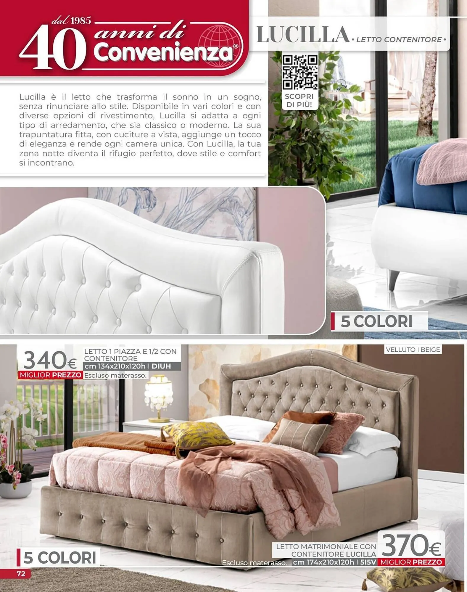 volantino Mondo Convenienza da 1 settembre a 31 dicembre di 2025 - Pagina del volantino 74