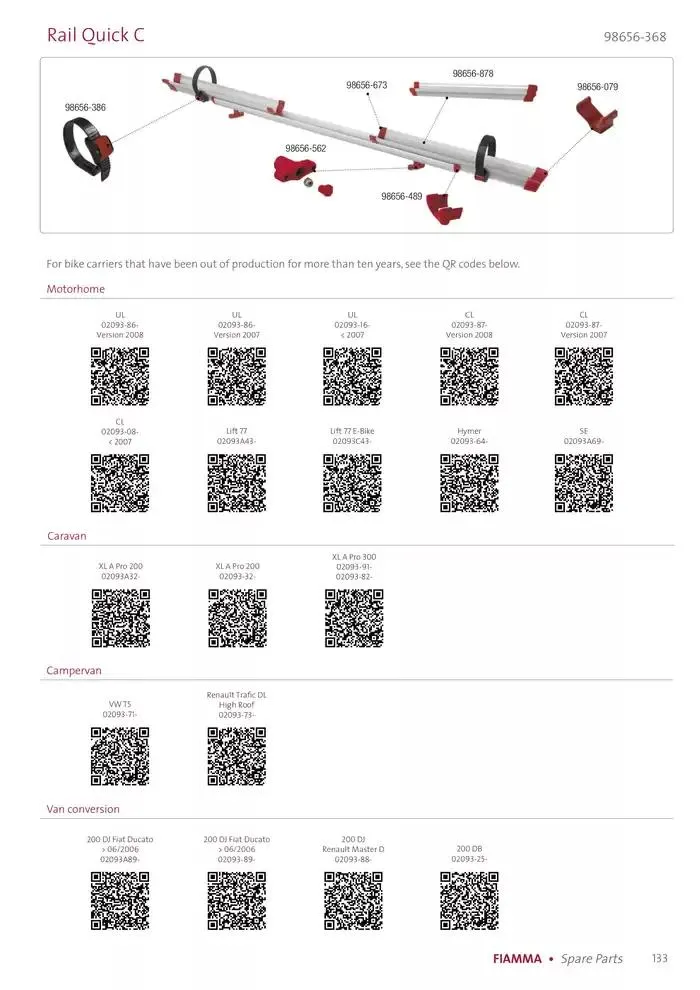 Spare parts catalogo 2025 da 14 gennaio a 31 dicembre di 2025 - Pagina del volantino 133