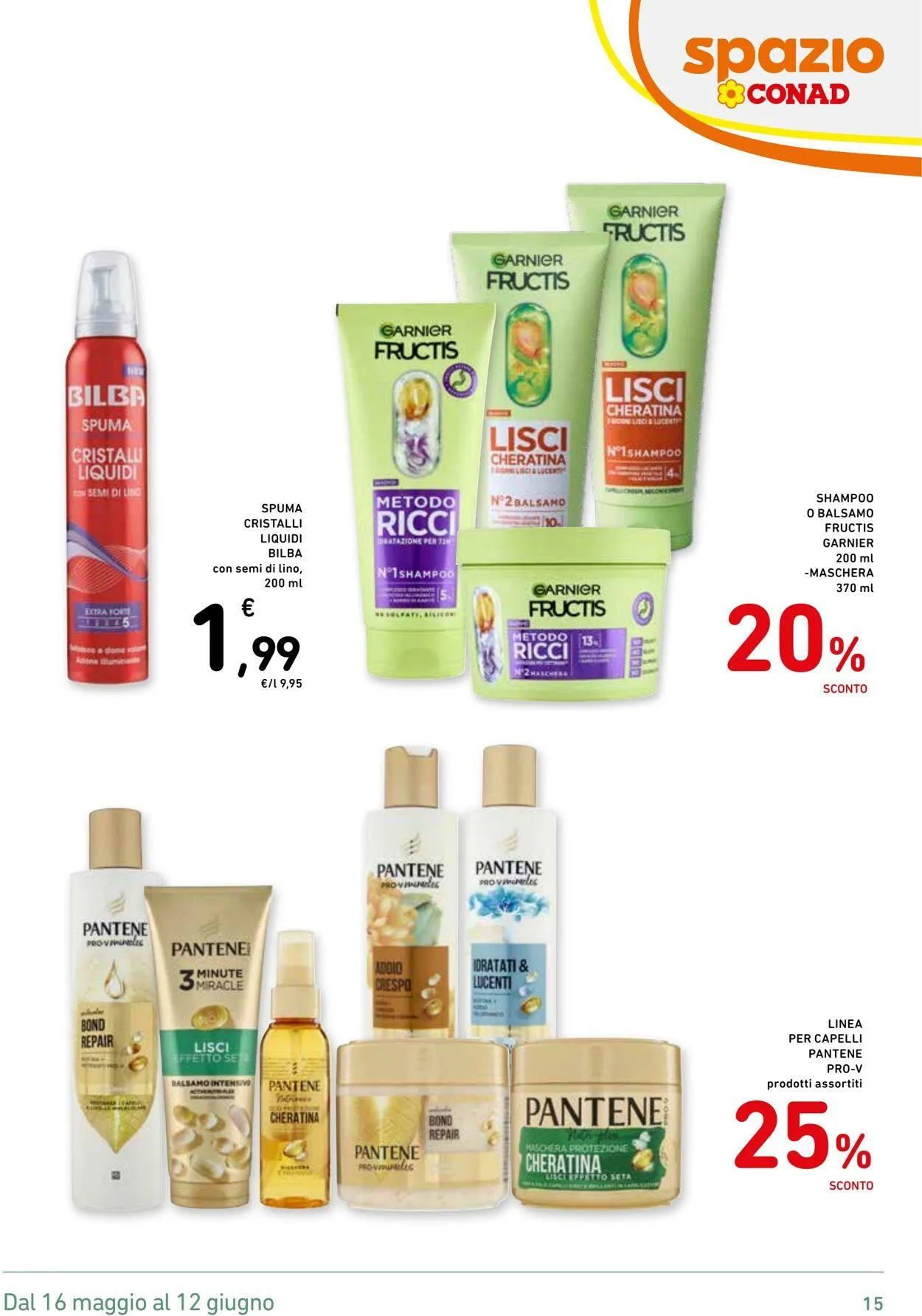Conad - Spazio - Milano Volantino attuale da 16 maggio a 12 giugno di 2025 - Pagina del volantino 15