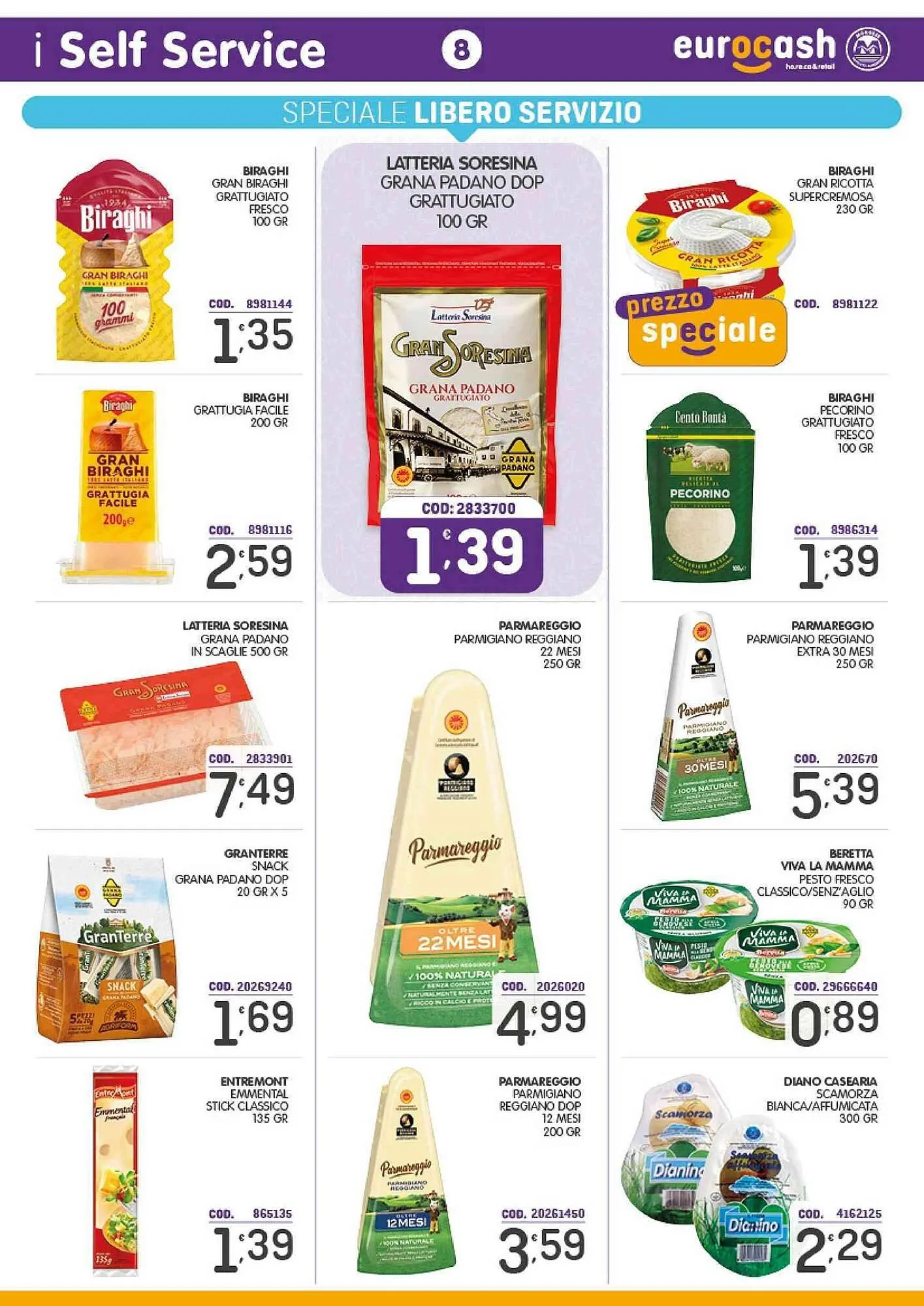Volantino Eurocash da 27 agosto a 14 settembre di 2025 - Pagina del volantino 8