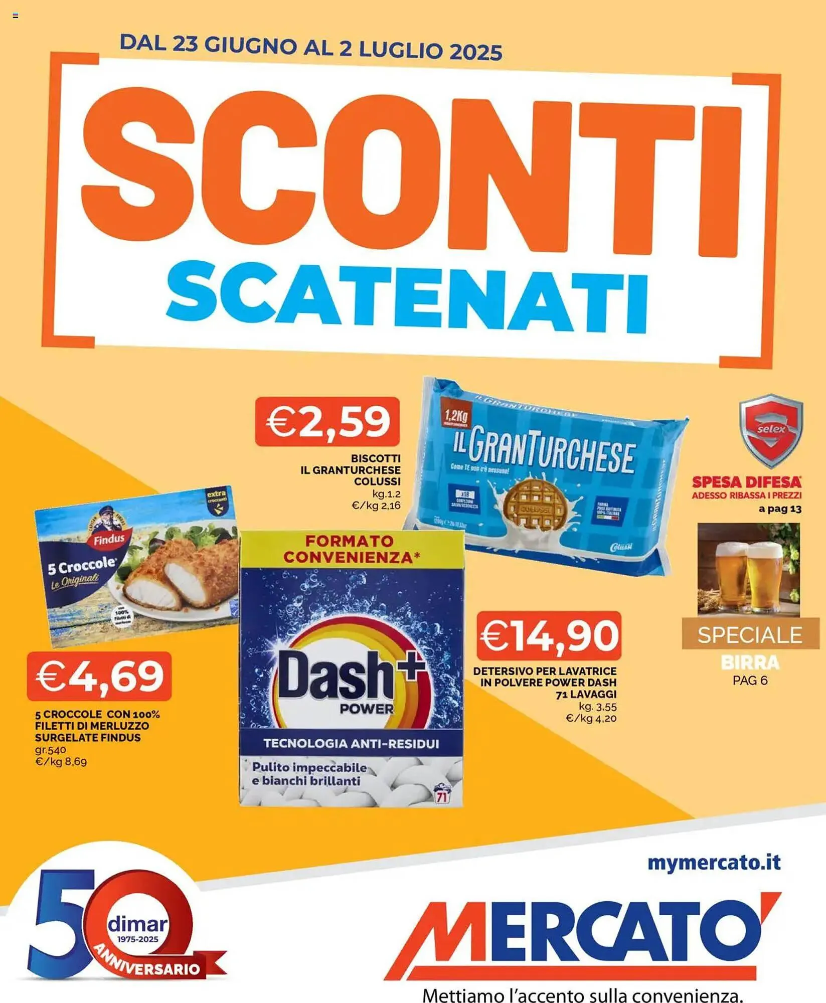 Volantino Mercatò - 1