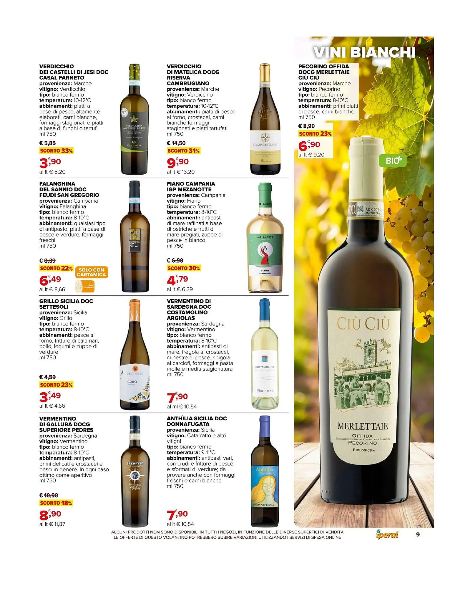 Volantino Iperal da 1 ottobre a 14 ottobre di 2025 - Pagina del volantino 9