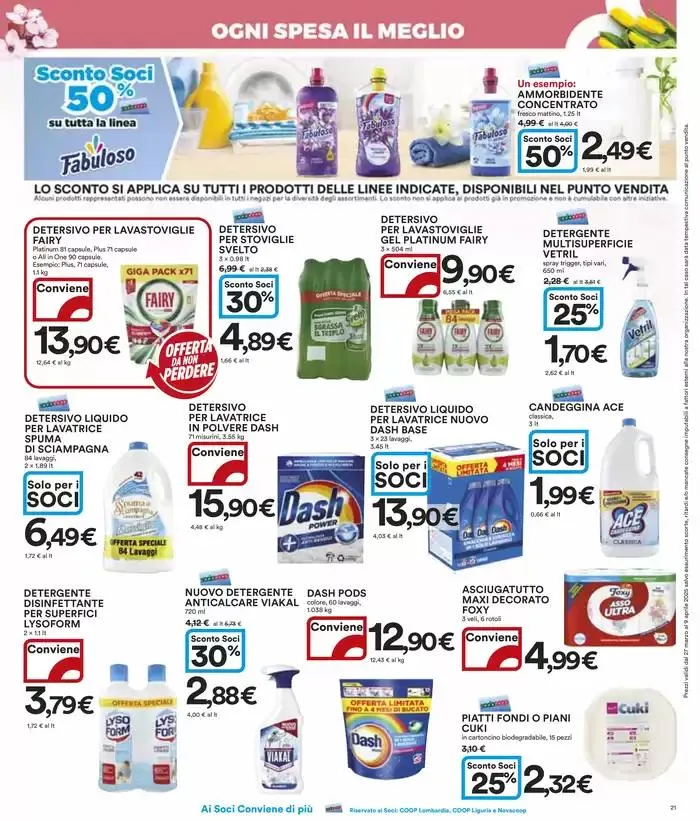 Fiorisce il risparmio! da 27 marzo a 9 aprile di 2025 - Pagina del volantino 21