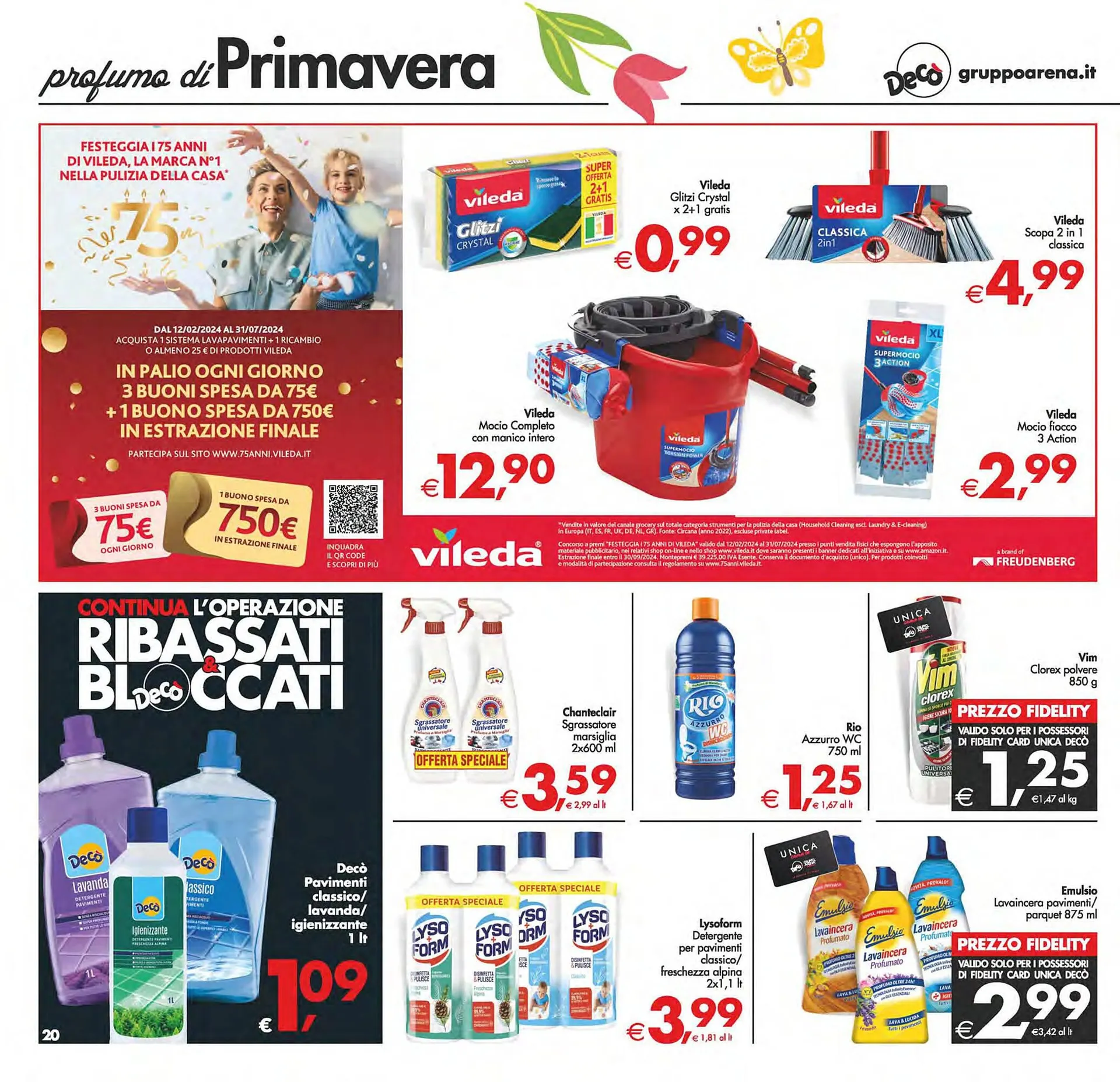Volantino Deco Supermercati da 8 marzo a 21 marzo di 2024 - Pagina del volantino 20