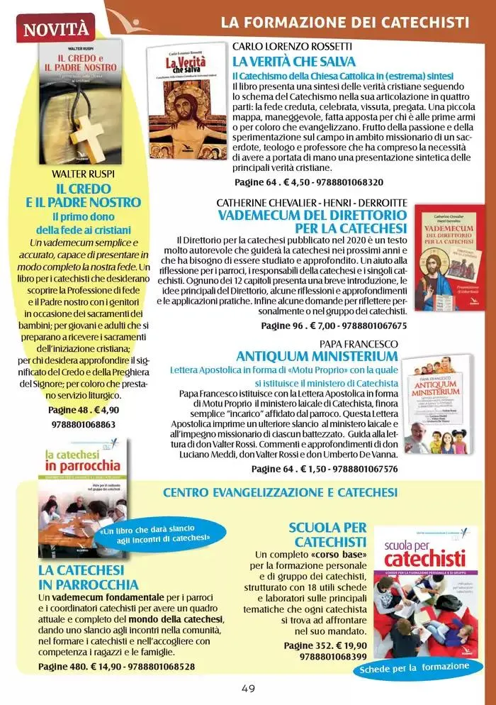  Catechismi & susssidi da 13 gennaio a 31 dicembre di 2025 - Pagina del volantino 49