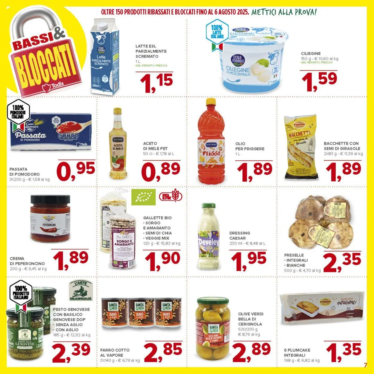 Todis Volantino attuale da 17 settembre a 1 ottobre di 2025 - Pagina del volantino 7