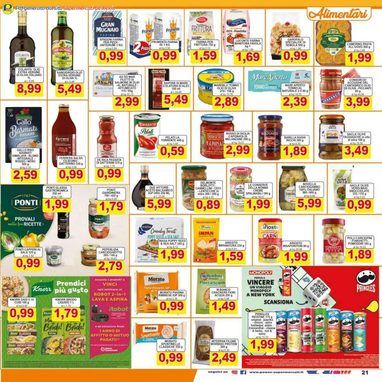 Pewex Volantino attuale da 15 dicembre a 29 dicembre di 2025 - Pagina del volantino 21