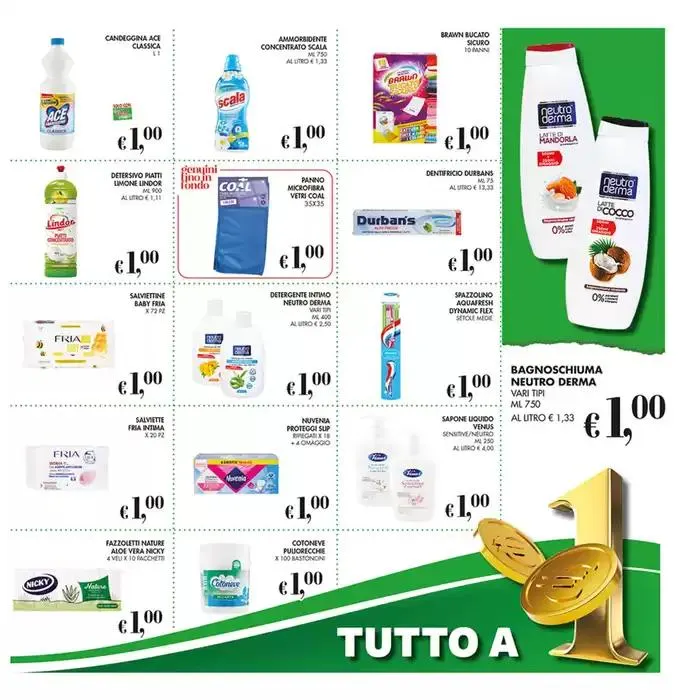 Tutto a 1€ da 24 aprile a 7 maggio di 2025 - Pagina del volantino 7