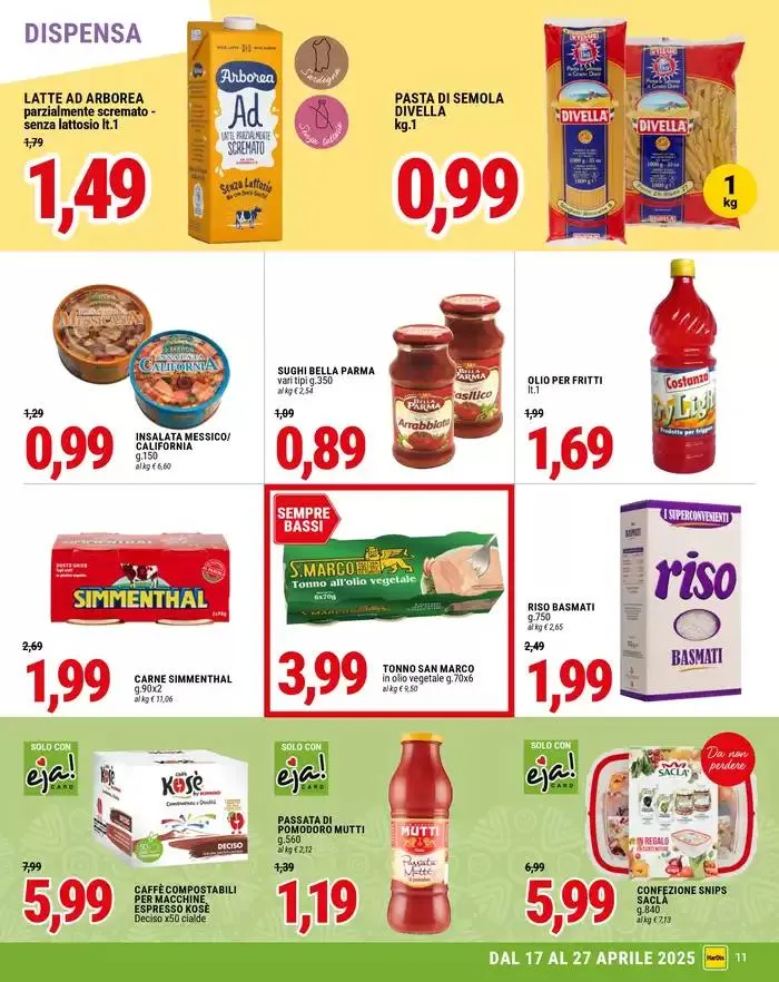 Buona Pasqua da 17 aprile a 27 aprile di 2025 - Pagina del volantino 11