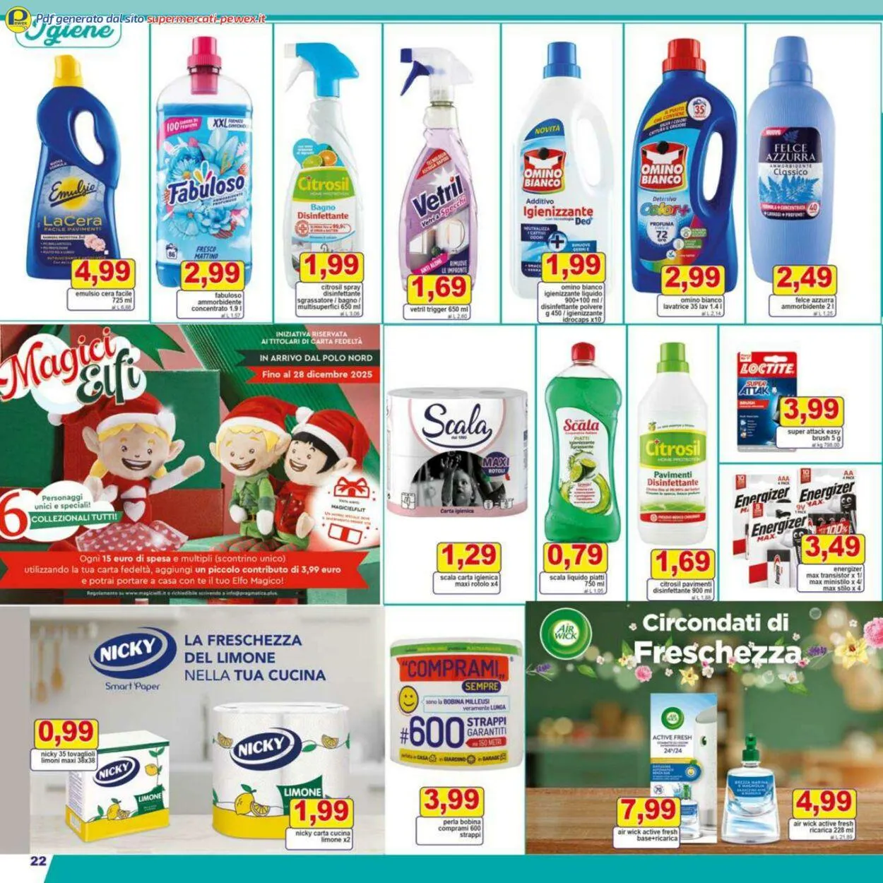 Pewex Volantino attuale da 27 novembre a 5 dicembre di 2025 - Pagina del volantino 22