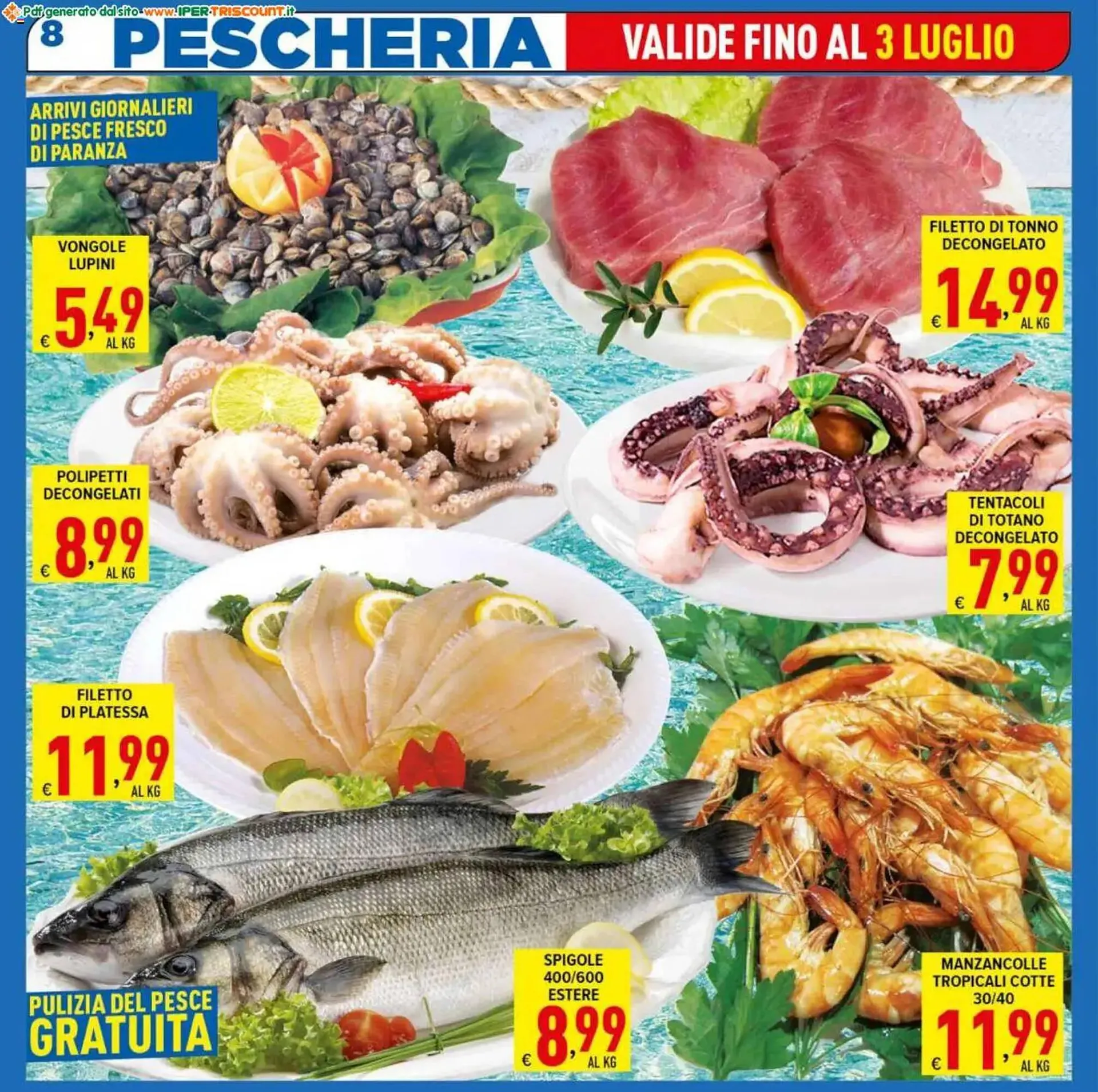 Volantino Iper Triscount da 25 giugno a 3 luglio di 2025 - Pagina del volantino 8