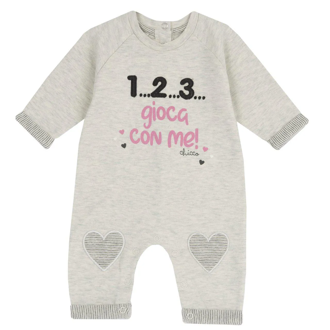 Tutina senza piedi aperta interno gamba