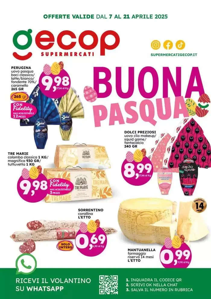 Buona Pasqua da 7 aprile a 21 aprile di 2025 - Pagina del volantino 1