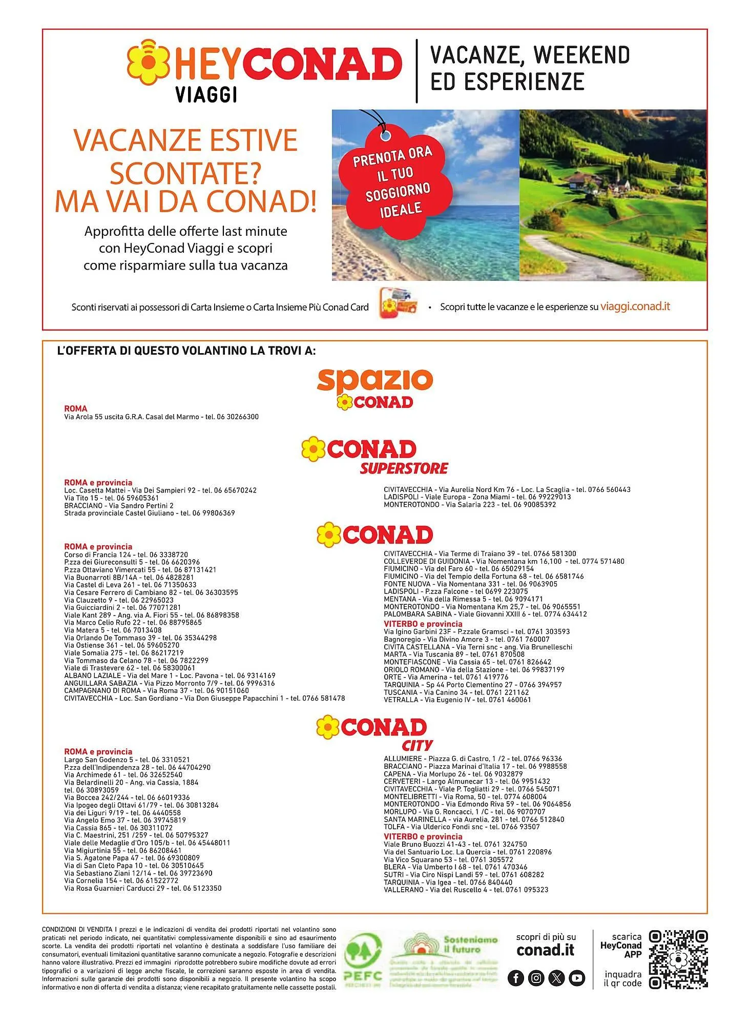 Volantino Conad da 31 luglio a 13 agosto di 2025 - Pagina del volantino 16
