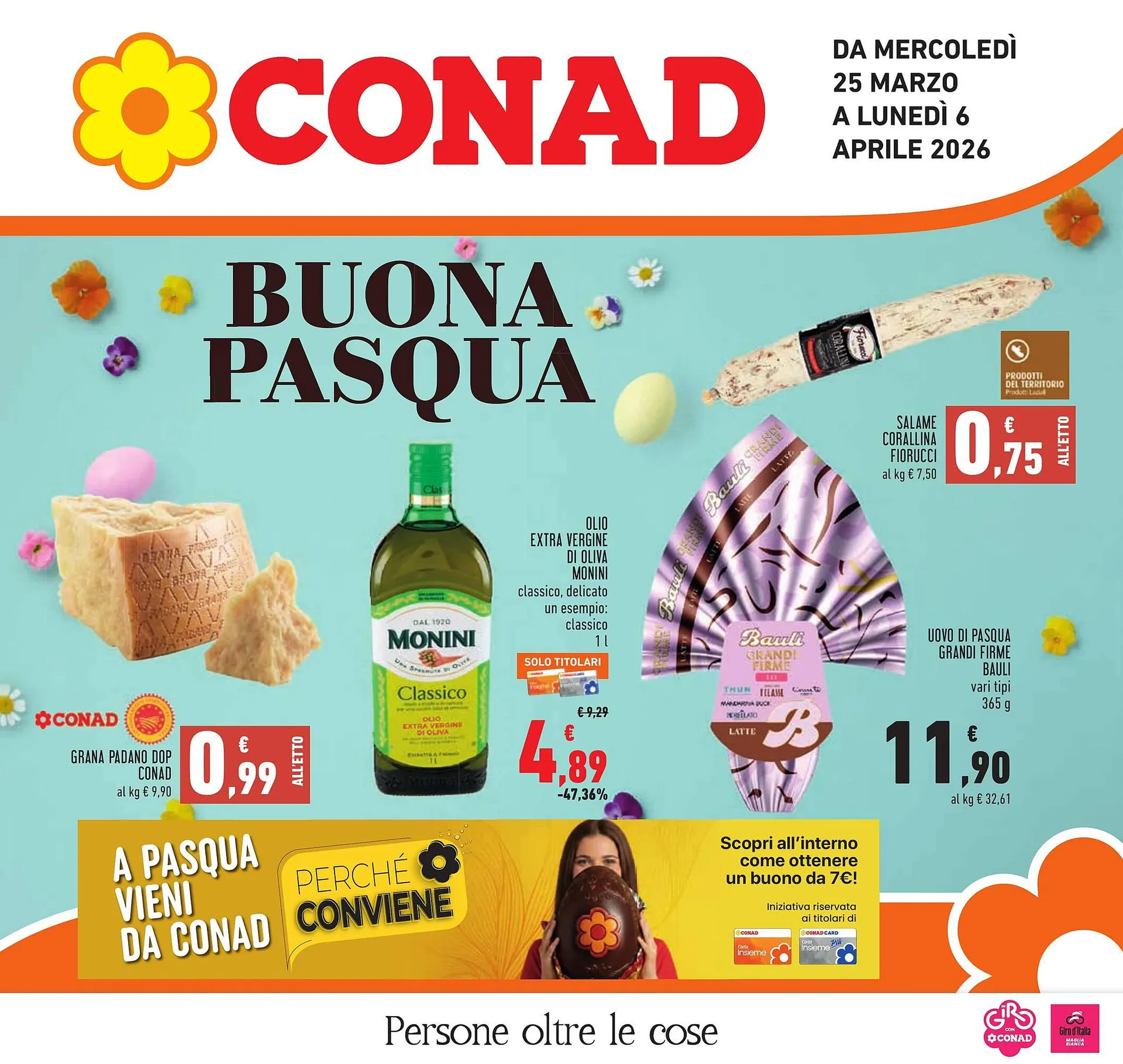 Volantino Conad da 25 marzo a 6 aprile di 2026 - Pagina del volantino 1