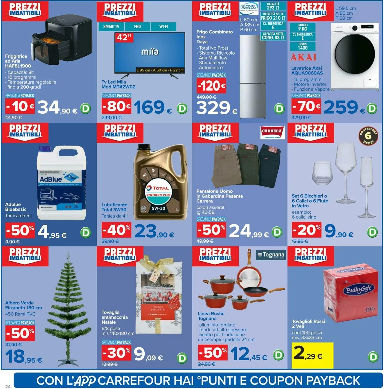 Carrefour Volantino attuale da 2 dicembre a 15 dicembre di 2025 - Pagina del volantino 24