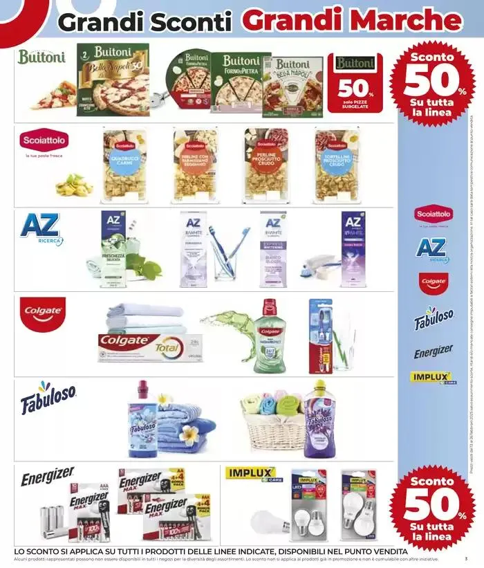 Grandi marche - 30% 40% 50% da 20 febbraio a 5 marzo di 2025 - Pagina del volantino 3