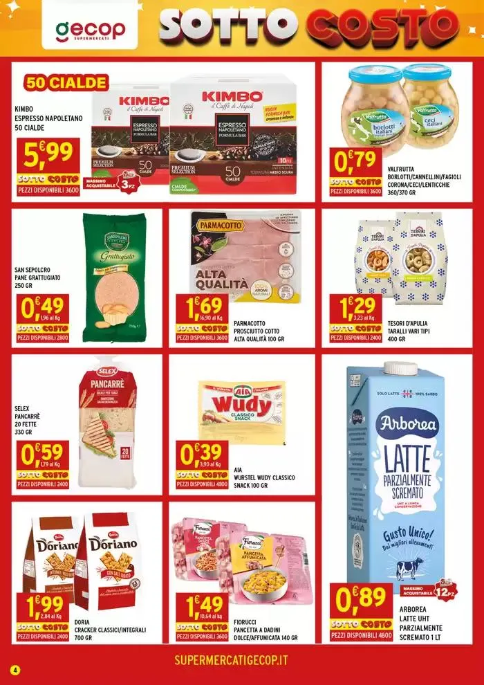 Sottocosto da 3 febbraio a 9 febbraio di 2025 - Pagina del volantino 4