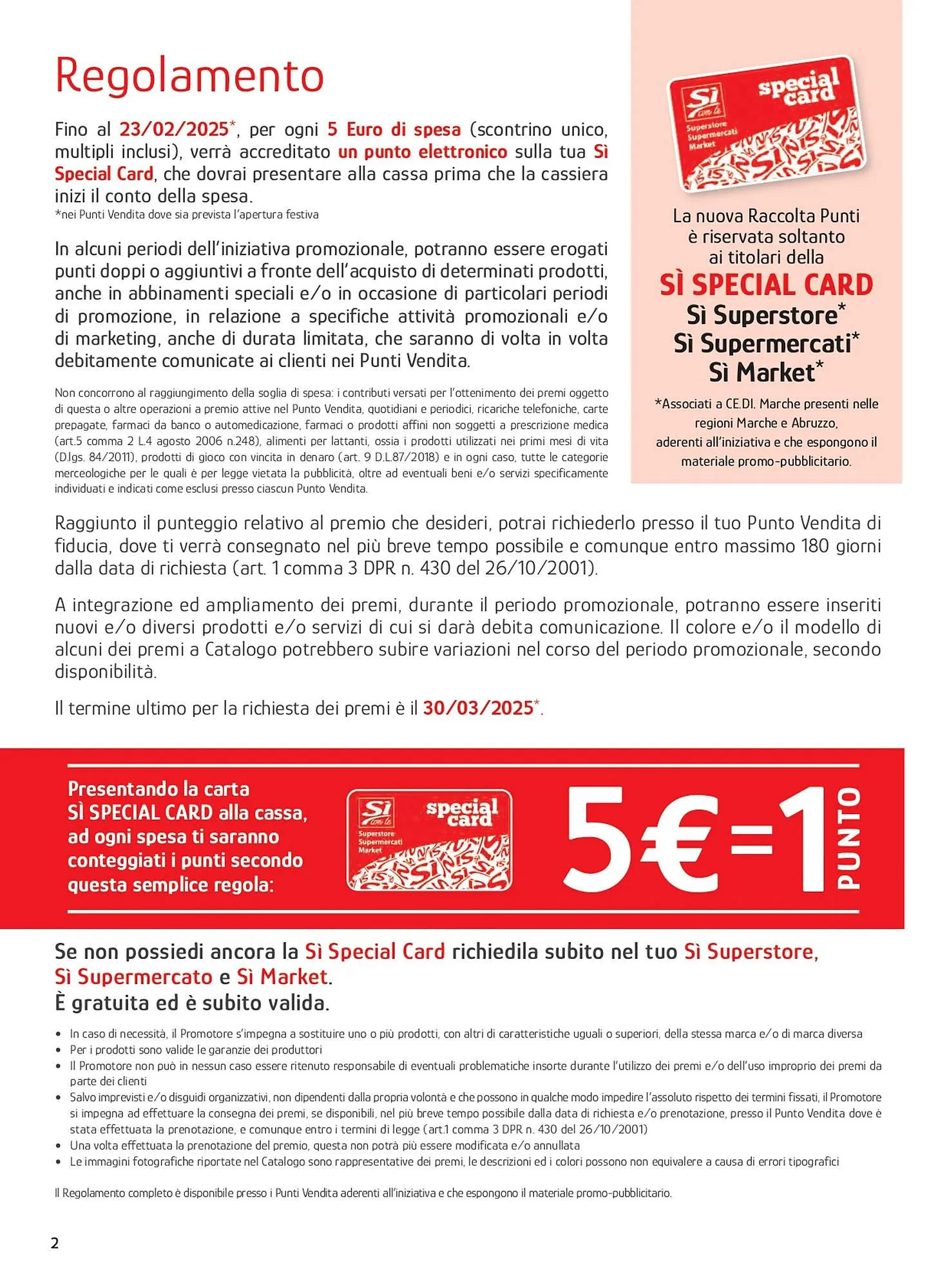 Volantino Sì con te da 30 aprile a 31 marzo di 2025 - Pagina del volantino 2