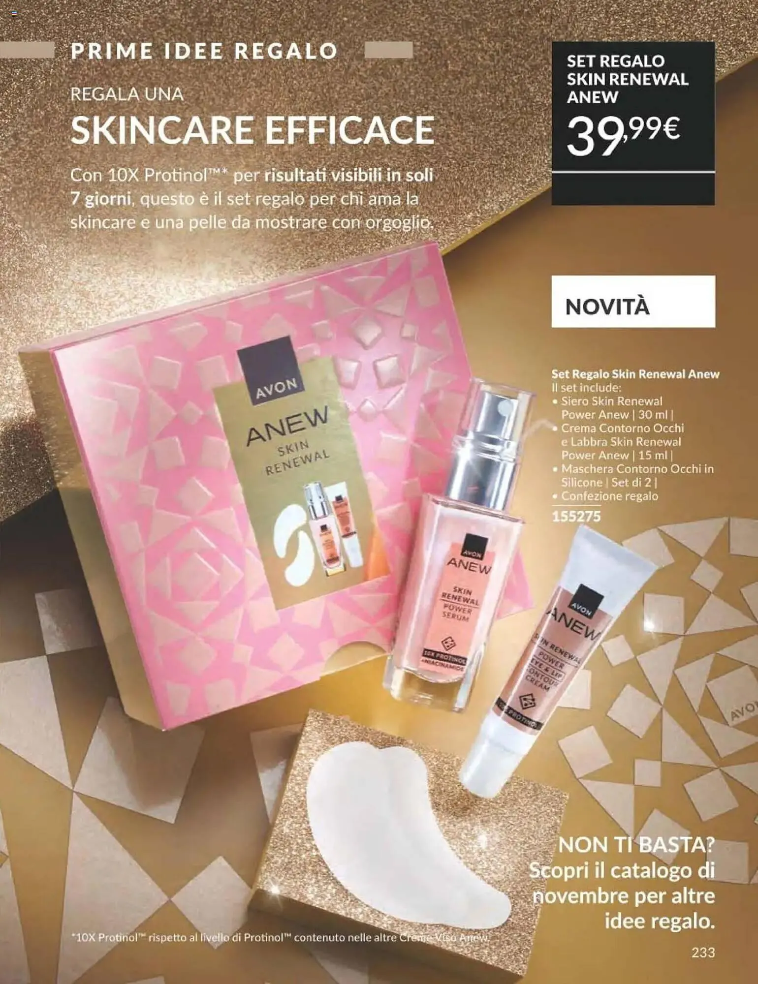 Catalogo Avon da 1 ottobre a 31 ottobre di 2025 - Pagina del volantino 233