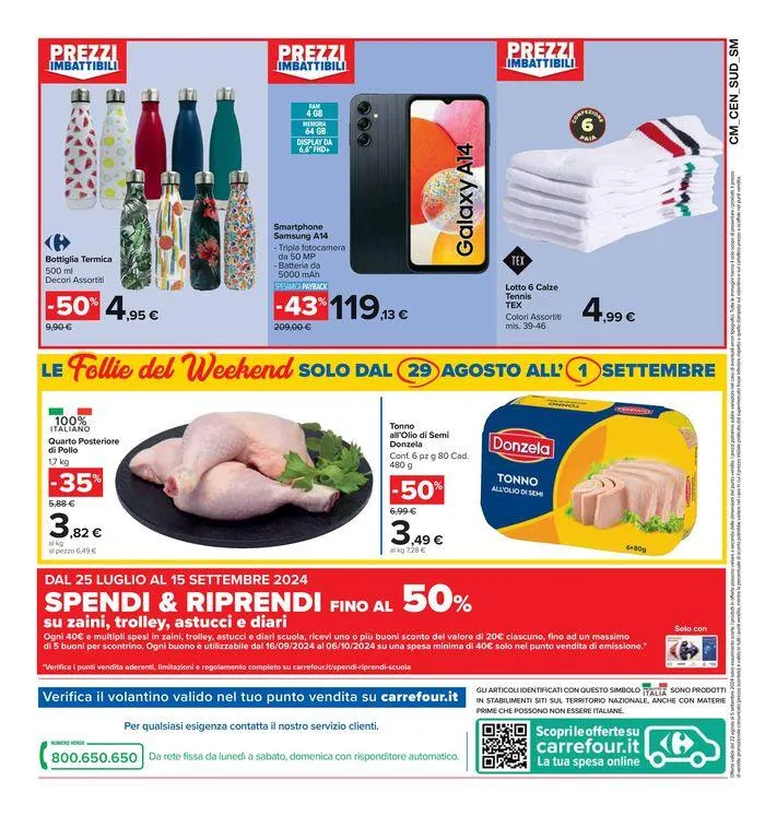 Sconti fino al 50 % da 22 agosto a 5 settembre di 2024 - Pagina del volantino 20