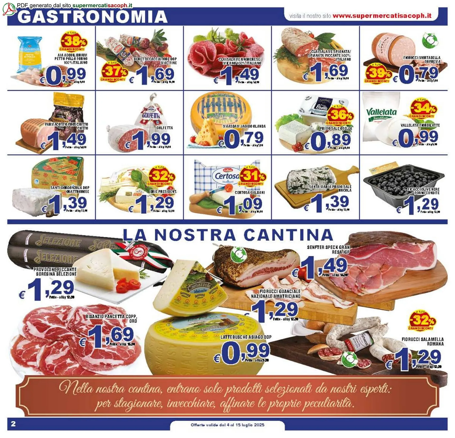 Volantino Sacoph da 4 luglio a 15 luglio di 2025 - Pagina del volantino 2