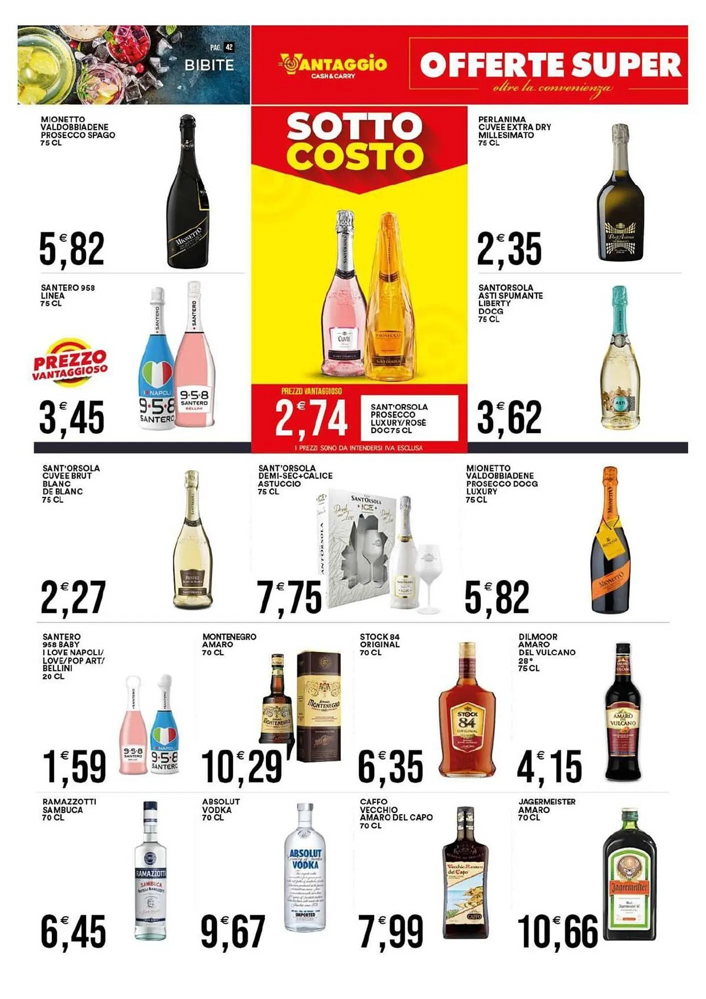 Volantino Vantaggio Cash&Carry da 1 dicembre a 13 dicembre di 2025 - Pagina del volantino 44