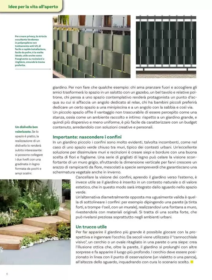 Idee per la vita all' aperto da 18 aprile a 18 maggio di 2025 - Pagina del volantino 6