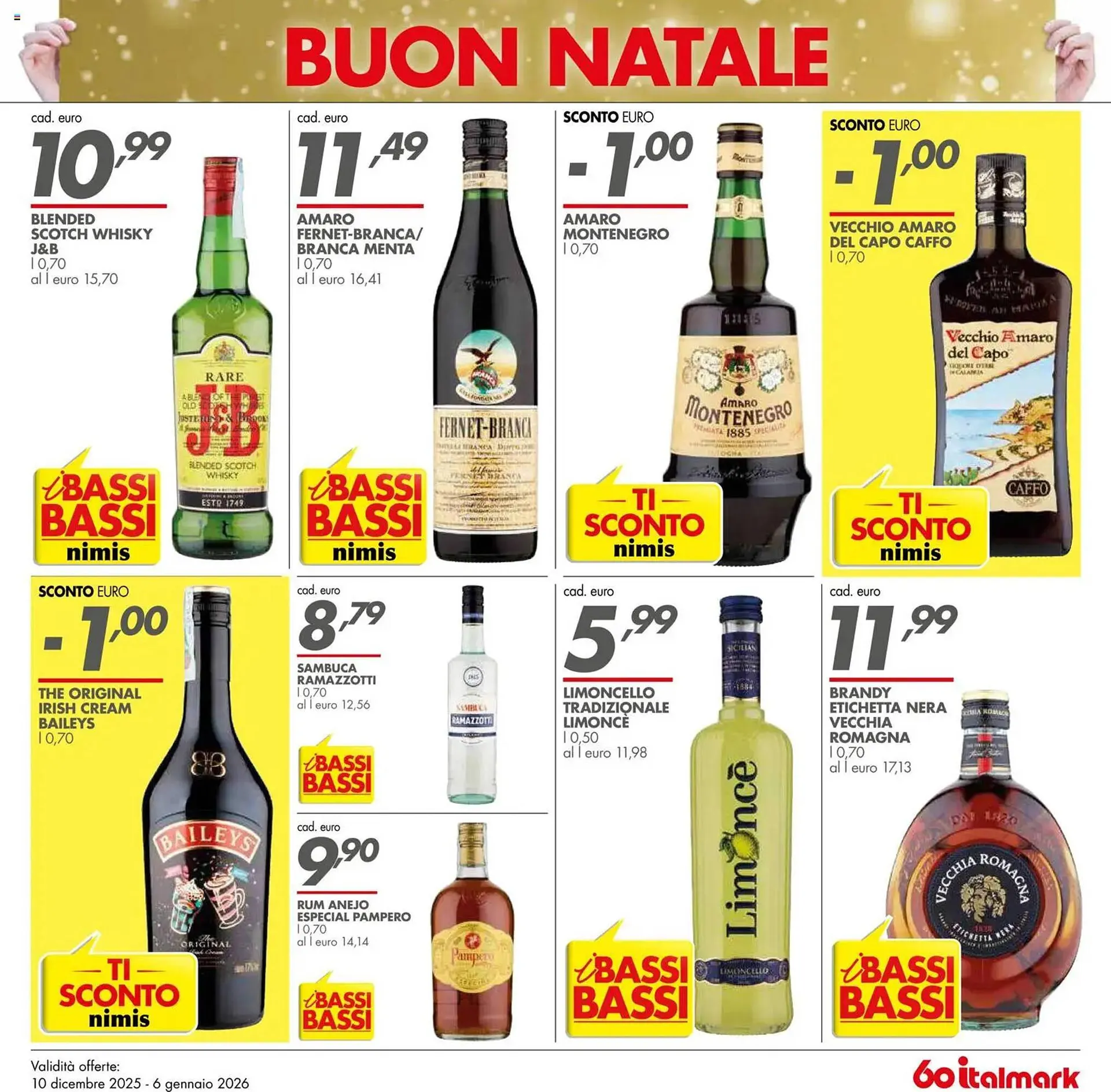 Volantino Italmark da 10 dicembre a 6 gennaio di 2026 - Pagina del volantino 19