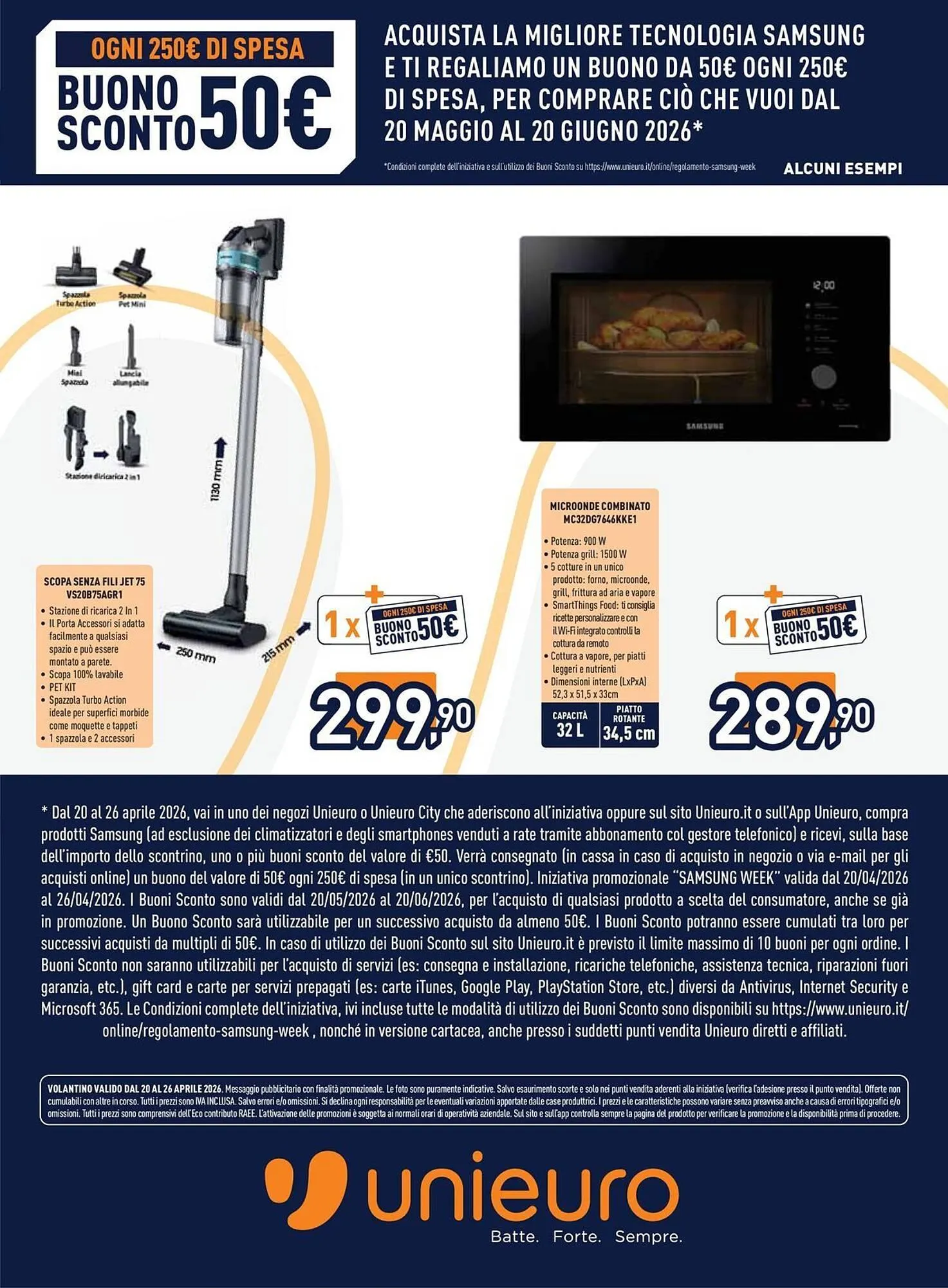 Volantino Unieuro da 20 aprile a 26 aprile di 2026 - Pagina del volantino 9